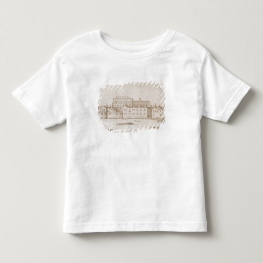 ホワイトホール1645年の眺め トドラーTシャツ (正面)