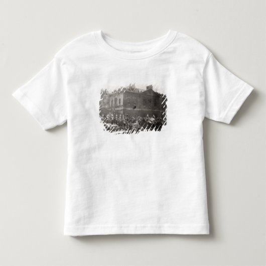 ホワイトホール1887年の記念祭の行列 トドラーTシャツ (正面)