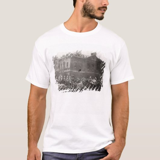 ホワイトホール1887年の記念祭の行列 Tシャツ (正面)