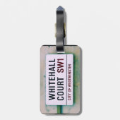 ホワイトホール・コート - ウェストミンスター市 - 荷札 ラゲッジタグ (裏面縦)
