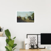 ホワイトホールT33675ホルベイン門 ポスター (ホームオフィス)