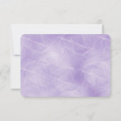 ホワイトボウウェディング出欠確認 招待状 (裏面)