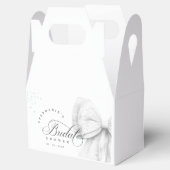 ホワイトボウパール ブライダルシャワー フェイバーボックス (オープン)