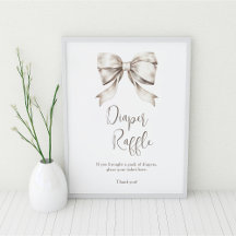 ホワイトボウヴィンテージおむつラッフル