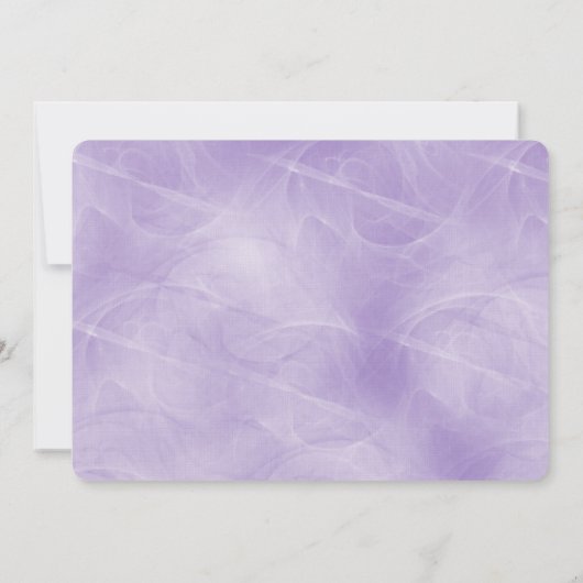 ホワイトボウ卒業 招待状 (裏面)