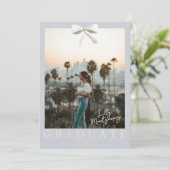 ホワイトボウ コケッタ レースガーデン 卒業おめでとうのご案内 招待状 (スタンド正面)