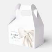 ホワイトボウ ブライダルシャワー フェイバーボックス (裏面サイド)