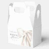 ホワイトボウ ブライダルシャワー フェイバーボックス (オープン)