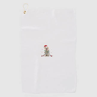 ホワイトボクサーダッグ クリスマスのセーター クリスマスのTシャツ   ゴルフタオル