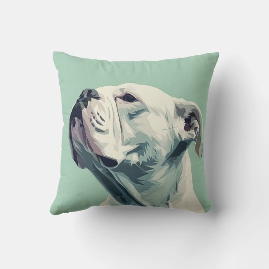 ホワイトボクサー クッション (裏面)