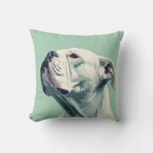 ホワイトボクサー クッション (正面)