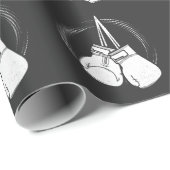 ホワイトボクシンググローブボクサー ラッピングペーパー (ロールコーナー)