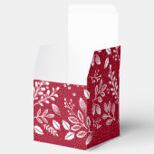 ホワイトボタニカルレッドサンキュー フェイバーボックス (オープン)