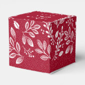 ホワイトボタニカルレッドサンキュー フェイバーボックス (裏面サイド)