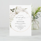 ホワイトボホフローラブライダルシャワー 招待状 (スタンド正面)