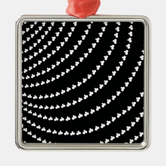 ホワイトボルテックス メタルオーナメント (正面)