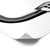 ホワイトボードポスタカスタマイズー、テキスト ポスター (角)