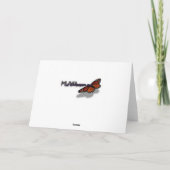 ホワイトポインセチアエレガントクリスマスホリデーフローラ シーズンカード (裏面)