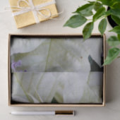 ホワイトポインセチアエレガントクリスマスホリデーフローラ 薄葉紙 (ギフト)