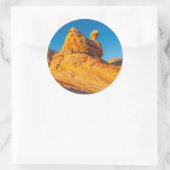 ホワイトポケットでの砂岩のフォーメーション3 ラウンドシール (バッグ)