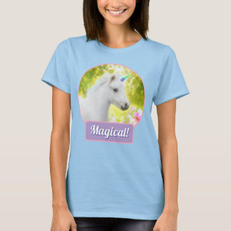 ホワイトポニーユニコーン Tシャツ