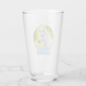 ホワイトポニー ユニコーン タンブラーグラス (裏面)
