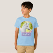 ホワイトポニー ユニコーン Tシャツ (正面フル)
