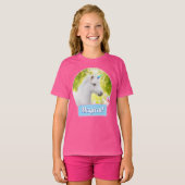 ホワイトポニー ユニコーン Tシャツ (正面フル)