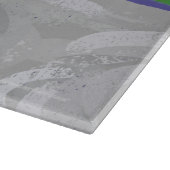 ホワイトポメラニア犬ギフト&アクセサリー カッティングボード (角)