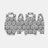 ホワイトポープリンカスタムト水彩カスタム文字 フェイバーボックス (折り畳みなし)