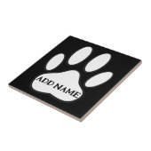 ホワイトポープリント名前をカスタムする タイル (側面)