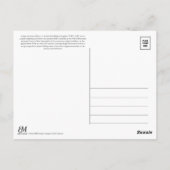 ホワイトマウンテンズガーフィールドリッジキャンプサイトポストカード ポストカード (裏面)