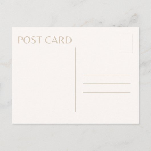 ホワイトマウンテンズニューハンプシャーからのご挨拶 ポストカード (裏面)