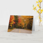 ホワイトマウンテンズニューハンプシャーカ空白のード カード (黄色い花)