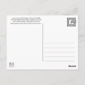 ホワイトマウンテンズニューハンプシャーポストカード ポストカード (裏面)