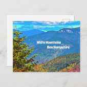 ホワイトマウンテンズニューハンプシャーポストカード ポストカード (正面/裏面)