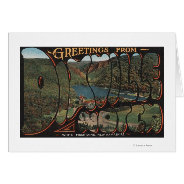 ホワイトマウンテンズニューハンプシャー – ディックスビル (正面横)