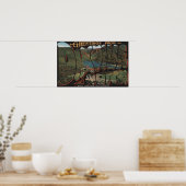 ホワイトマウンテンズニューハンプシャー – ディックスビル ポスター (キッチン)