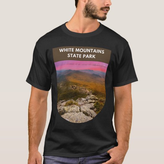 ホワイトマウンテンズ州パーク Tシャツ (正面)