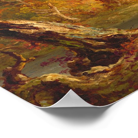 ホワイトマウンテンズ – トマス・コールファインアートポスター ポスター (角)