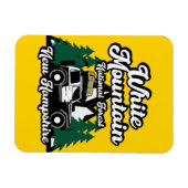 ホワイトマウンテンナショナルフォレストニューハンプシャー マグネット (横)