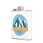 ホワイトマウンテンピークカリフォルニアスターズムーン フラスク (左)