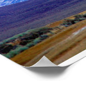 ホワイトマウンテン、カリフォルニア州、エタツユニス ポスター (角)