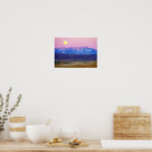 ホワイトマウンテン、カリフォルニア州、エタツユニス ポスター (キッチン)