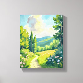 ホワイトマウンテン | ニューハンプシャー州の風景画 キャンバスプリント