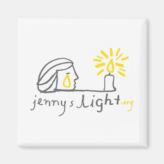 ホワイトマグネット マグネット (正面)