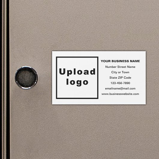 ホワイトマグネティックカードのビジネスブランド