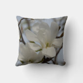 ホワイトマグノリアが咲く春装飾用クッション クッション (裏面)