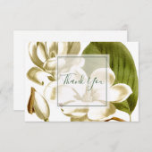 ホワイトマグノリアスフローラ サンキューカード (正面/裏面)