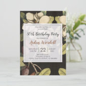 ホワイトマグノリアス50th誕生日パーティー 招待状 (スタンド正面)